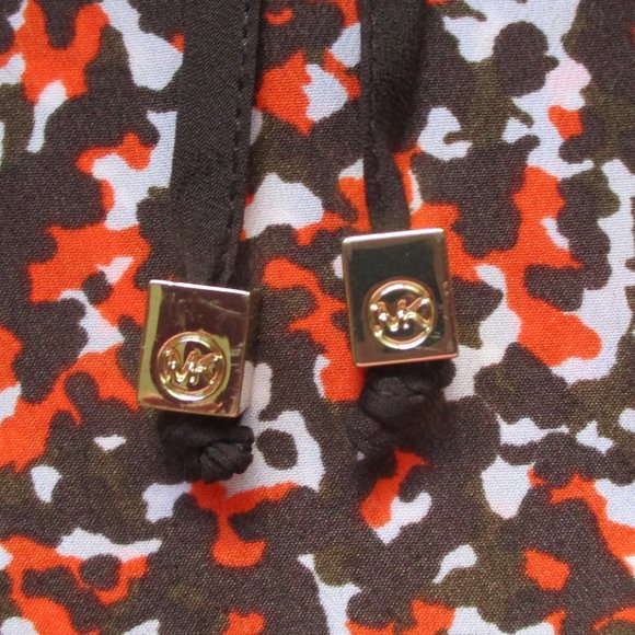 MICHAEL Michael Kors Camo Print Peasant Top Size S - Picture 4 of 6